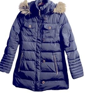 MICHAEL KORS ⭐️  down jacket with faux fur hoodie